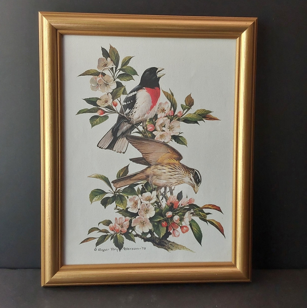 Gold Framed 1978 Lithograph